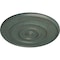 Ekena Millwork Dylar Ceiling Medallion (Fits Canopies up to 6 1/4"), 30"OD x 2 1/4"P, Cloud Burst Crackle CM30DYCBC - alternate 2